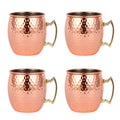 1-6PCS Cocktail Wine Cup Moscow Mule Mugs Stainless Steel Copper Plated Juice Beer Cup Coffee Mugs Bar Champagne Party Drinkware
