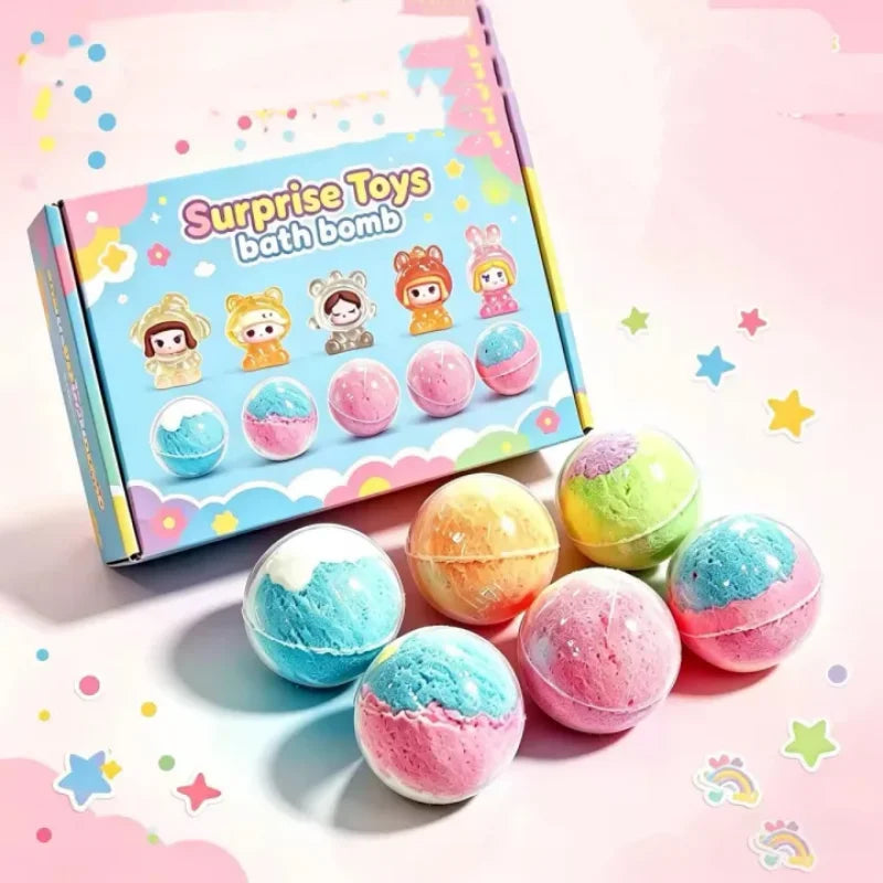 60g Kids Bath Spa Fizzies with Hidden Toy Bubble Ball - View 16 | SAMAG