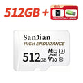 Original Class10 TF Memory Card 128GB 256GB Mini SD Card Large Storage Flash Card A2 U3 for Smartphone Camera Monitoring Drone