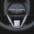 Custom Anti-Slip And Soft Suede Leather Car Steering Wheel Cover For Volvo V60 XC60 XC90 S60 S80 S90 Avant Steering Wrap