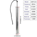 Immersible 28KHz Ultrasonic Transducer Vibrator Rod Ultrasound Vibration Probe Nano Solvent Dispersion Oil Emulsifier Mixer