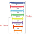 New Silicone Shoe Laces Elastic No Tie Shoelaces 16 PCS for Sneakers Quick Put on And Take Off Safety Lazy Shoe Lace Accessories