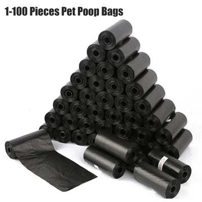 1-100Rolls Dogs Poop Bags Biodegradable Thicken Pets | SAMAG