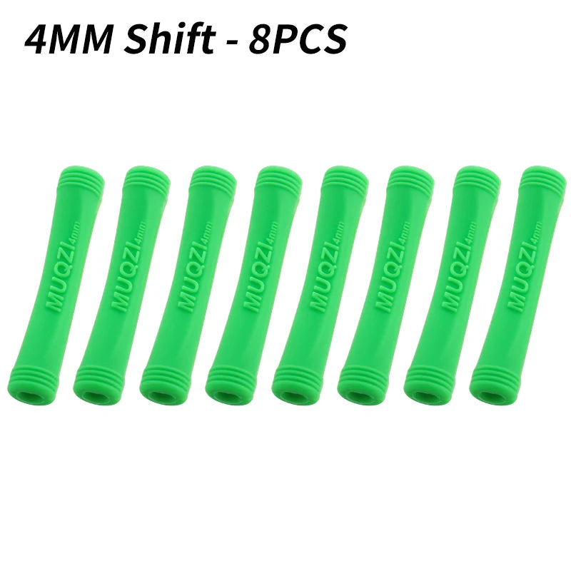 MUQZI 4/8pcs Bicycle Cable Protector Brake Shift Line Frame Protect Sleeve MTB Road Fixed Gear Bike Universal