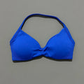 Sports Strappy Bra Yoga Underwear Women Gym Top Running Exercise Backless Bra High Support Active Wear Fitness Workout Halter