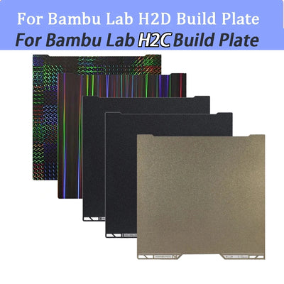 For Bambu Lab H2C H2S H2D Build Plate 350x320mm Bed | SAMAG