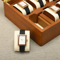 Oirlv 10 Grids Watch Box Wooden Jewelry Box Watch Organizer Case Men Women Mechanical Watchs Storage Case Wristwatch Display Box