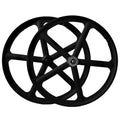 Wheel Set 700C V Brake Magnesium Alloy/Aluminum Alloy Powder Coated Integrated Bicycle Wheel Rim
