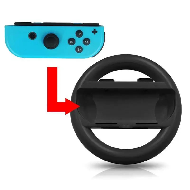 Steering Wheels for Nintendo Switch OLED Joy-Con Handle NS N-Switch Game Console Accessories Innovative Ergonomic Joystick