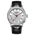 HANBORO Mechanical Alarm Watch Men Automatic Ping Bell Hourly Chime Luxury 100M Waterproof Sapphire Steel Business Unique