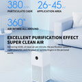 Xiaomi Home Pure Air Purifier 4 Lite Office Indoor Use Antibacterial Formaldehyde Removal Fog Purifier Household Appliances