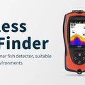 LUCKY FF1108-1CWLA Rechargeable Wireless Sonar for Fishing 45M Water Depth Echo Sounder Fishing Finder Portable Fish Finder