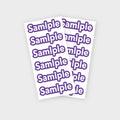 2 Sheets 12pcs Custom Name Stickers for Kids and Adults, Personalized Labels, Ideal for School, Bottles, and Gifts,Easy to Apply