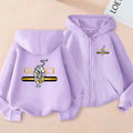 The Children's Zip - up Hooded Sweatshirt Jacke - View 2 | SAMAG