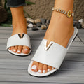 Women Slippers New Summer Flat Sandals Fashion Outdoor Comfortable Slippers Flip Fops Casual Shoes Slides Women Zapatos De Mujer