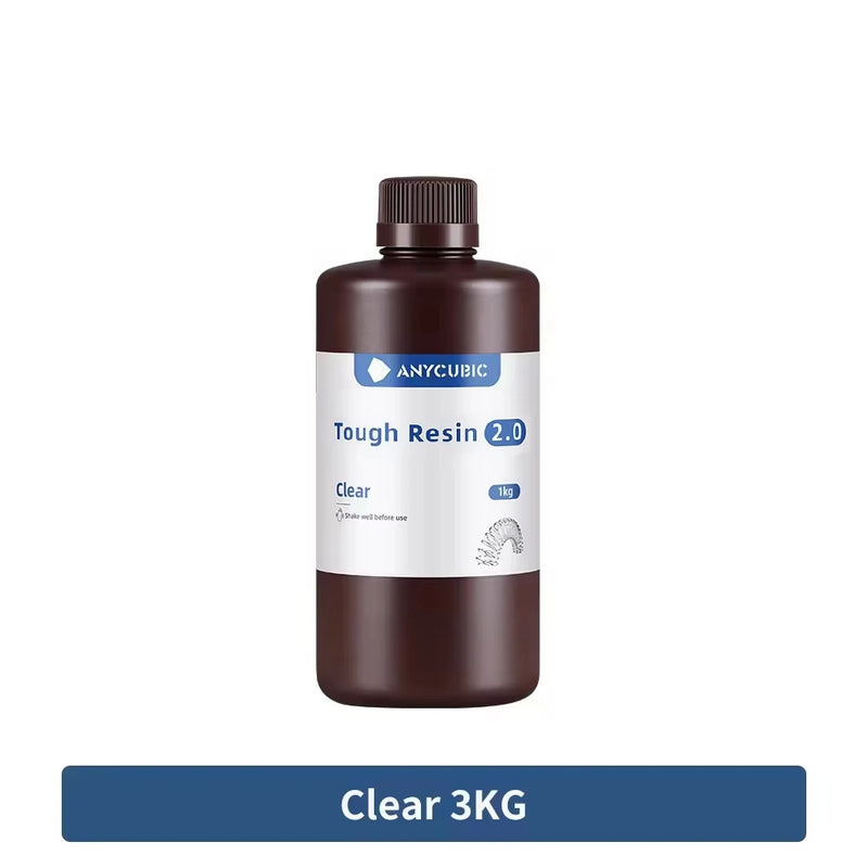 ANYCUBIC Standard Water wash resin/Tough Plant UV Resin For LCD 3D Printer 405nm Liquid Photopolymer Sensitive Resin 3D Printing
