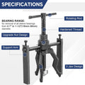 Car Bearing Puller Disassembly 3 Jaws Puller Car Repair Disassembly Tool Labor-saving Separation Bearing Remover Tools