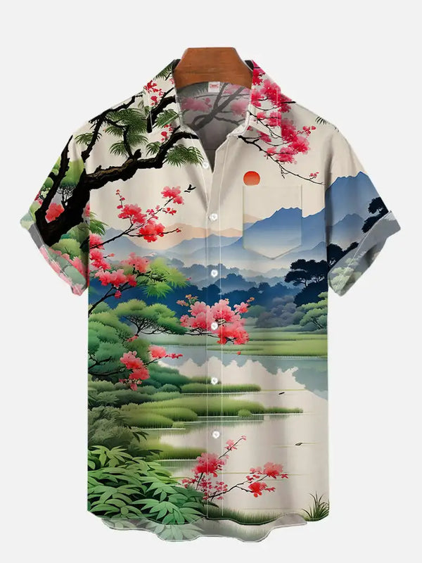 Men's Shirt Dragon Print Casual Daily Tops 3D Printing | SAMAG