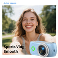 HD 1080P Mini Magnetic 2.0" Action Camera For VLOG Motorcycles Bicycle Car Sports Screen Flip Portable Detachable Action Camera
