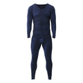 Traceless thermal underwear mens suit v-neck thickened and velvet winter cold-proof tight wool long johns