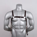 Men's Adjustable Suspenders, Fashionable Casual Back Harness Suspenders