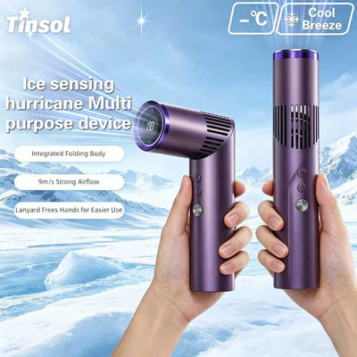 TINSOL Lipstick Mini Handheld Fan, Portable Foldable | SAMAG