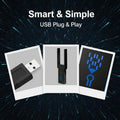 Dual Band 1300Mbps WiFi USB Adapter 2.4G/5GHz Wi - Fi Dongle USB3.0 802.11AC 4 - Antenna Wireless Receiver for | SAMAG