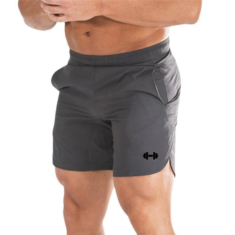 Gym Bodybuilding Shorts Fitness Muscle Workout Basketball Training Running Sport Short Pants Mens Casual Summer Quick Dry Shorts