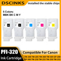 5pack PFI-320 Refillable Ink Cartridge For Canon | SAMAG