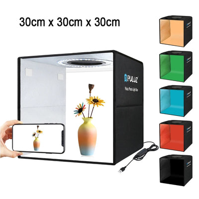 PULUZ 30cm Folding High 97 CRI Ring Light Photo Lighting | SAMAG