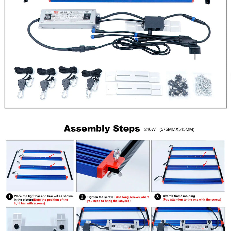 1000W LM301H EVO 650W Full Spectrum LED Grow Light Bar UV IR Turn on/off For Indoor Flower Tent Plant Growth Phyto Lamp