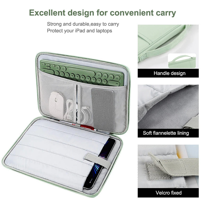 Tablet Bag For iPad Pro 11‘’ 12.9‘’ 10th Generation Case Bag Xiaomi Pad 6 Lenovo Tablet Shoulder Bag For iPad Air 5 Air 4