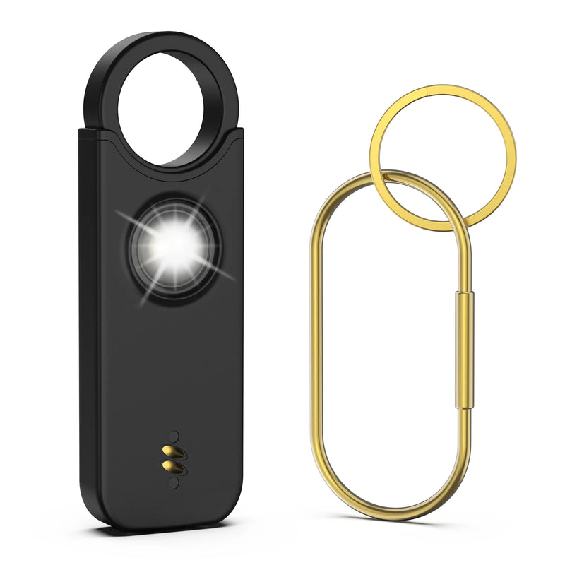 135dB Self Defense Siren Personal Safety Alarm Keychain Portable Emergency Security Anti-Attack Alarm for Women Men Elderly Kids