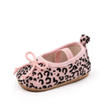 New Bow Decor Leopard Print Baby Pre - Walkers Elastic Band - View 3 | SAMAG