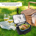 12V 90W Car Microwave Oven, Portable Mini Electric Oven, Fast Heating Picnic Box For Travel, Camping Food Cooking