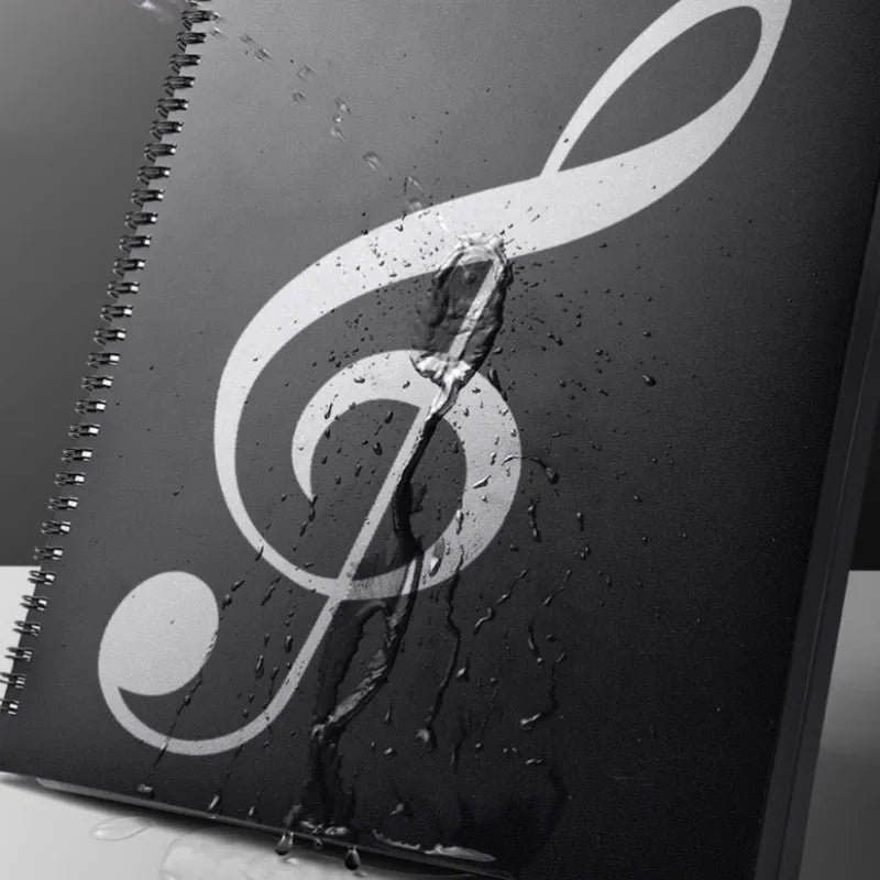 20/30 Pages A4 Sheet Multi-layer Music File Folder Plastic Budget Binder Folder Filing Products Documents Bag Piano Book Desk