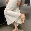 2026 Summer New Women's Mules And Clogs Closed Toe Woven Hollow Out Breathable Slip On Shoes Plus Size Casual Flat Sandals мюли