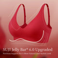 SUJIIN Women's 2 Piece Bra and Panty Set Comfortable Push Up Wireless Seamless Soft Support Bra Female Invisible Underwear Women
