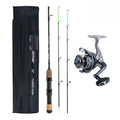 Goture Winter Ice Fishing Rods 32‘’ 2 tips Spinning Rod M/MH Power Cork Handle Ice pole Ultra-light Carp Fishing