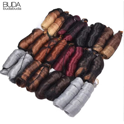 Loose Wave Braiding Hair Extensions 24" Synthetic Spiral | SAMAG