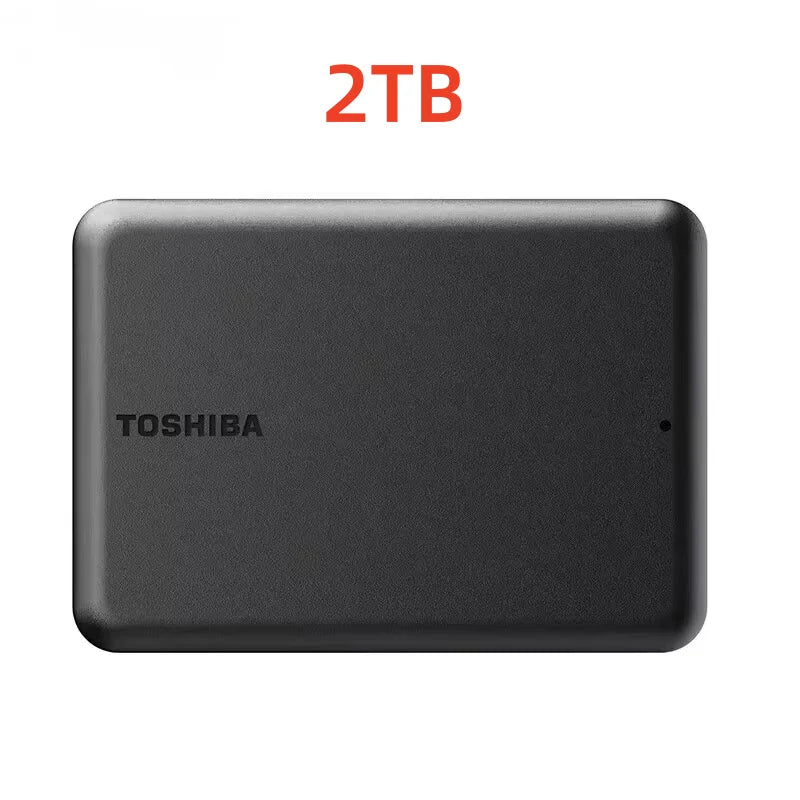 For Toshiba A5 2.5 Inch External Portable Hard Disk USB 3.2 Ultra High Speed High Capacity for Laptop PC Mac Desktop Storage HDD