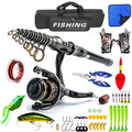 Carbon Fiber Telescopic Fishing Rod Reel Combo 1.8m To 3m | SAMAG
