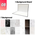 42x30cm Photography Backdrop Board 7 Pcs 2 Sided Photo Background Set 14 Wood Grain Studio Waterproof Product Photographic Props