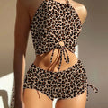 Summer Black Swimsuits Tankini Set Female Swimwear Sports | SAMAG