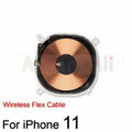 AiinAnt Power / Volume Buttons Mute Wireless Charging FlashLight Power Flex Cable For iPhone 11 Pro Max Repair Phone Parts