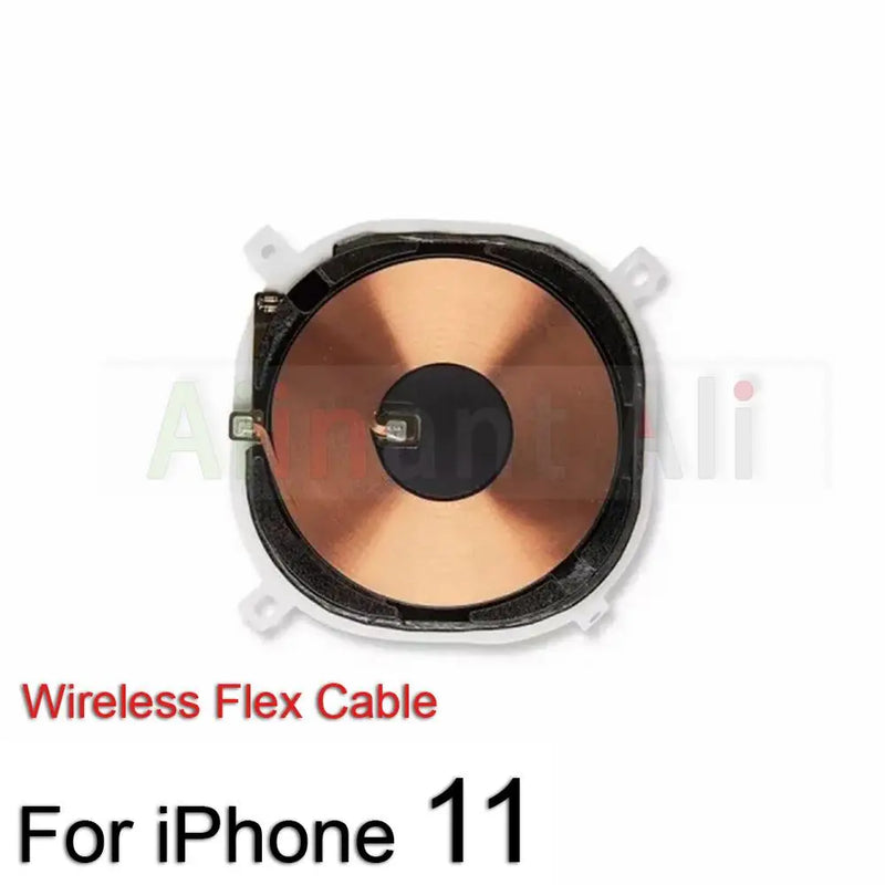 AiinAnt Power / Volume Buttons Mute Wireless Charging FlashLight Power Flex Cable For iPhone 11 Pro Max Repair Phone Parts
