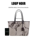 LOUP NOIR Tote Bag for Women Shoulder Women Bags High Quality Famous Brands Bag Casual Totes Large Capacity Noir Bag