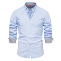 Casual Versatile Design European Size Long-Sleeved Shirt | SAMAG