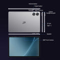 SVITOO Tablet 2026 Android 16 11 Inch 90Hz HD IPS Screen Unisoc T7250 Octa-Core Processor 4GB Physical RAM + 16GB Virtual RAM 128GB ROM 1TB Expandable 8800mAh Battery 2.4GHz 5GHz Dual Band WiFi 5 Bluetooth 5.0 GPS Widevine L1