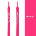 Rubber Band Classic Shoe Laces Reflective Letter Printing Flat Shoelaces for Sneakers Fashion Sports Strings Casual Accessories